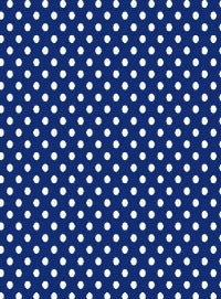Blue Polka Dots Wide Calf