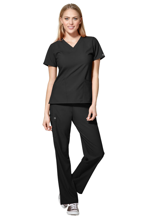 Wonderwink 123: Women's V-Neck Top